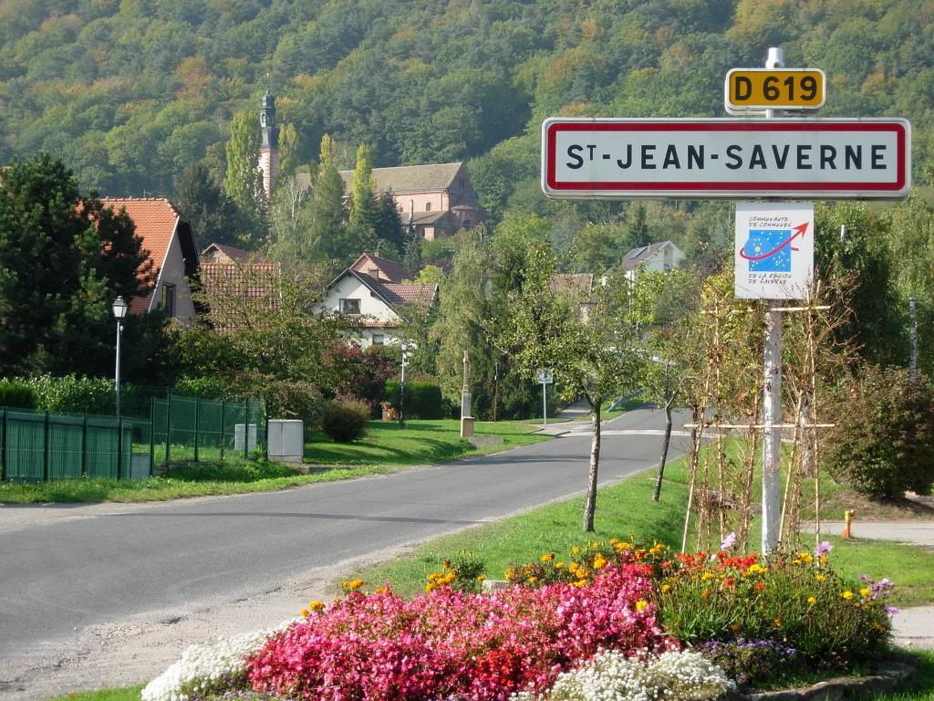 Chambres D'Hotes Les Vignes Saint-Jean-Saverne Exterior foto